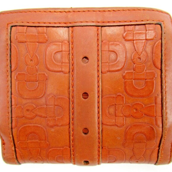 GUCCI W Hook Wallet Hose Bit Leather Authentic USED - Picture 1 of 8